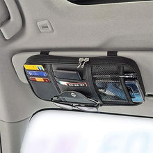 Load image into Gallery viewer, NINTE Visor Storage Pouch Holder with Multi-Pocket Net Zippers