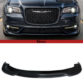 NINTE Front Bumper Lip for Chrysler 300 300C 300S SRT 2015-2023 1 Piece Style Front Spoiler Splitter