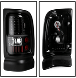 NINTE Taillight For 94-01 Dodge Ram 1500 2500 3500 LED