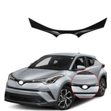 Toyota C-HR CHR 2016 2017 2018 Upper Front Bumper Hood Grille Cover Trim ABS Gloss Black Car Accessories Styling