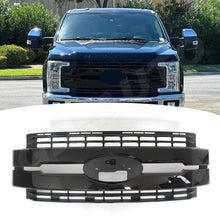 Load image into Gallery viewer, Front Bumper Grill For 2017 2018 2019 Ford F250 F350 F450 Super Duty Gloss Black