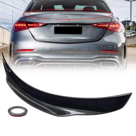 NINTE For 2022 - 2025 Mercedes - Benz W206 C - Class C300 Sedan Rear Spoiler Trunk Wing ABS PSM Style - NINTE