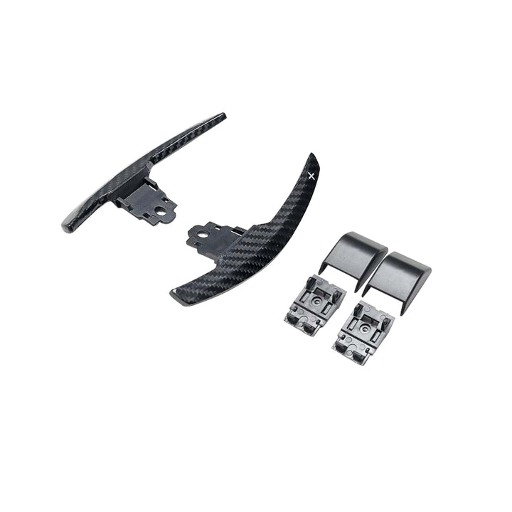 NINTE Steering Wheel Shift Paddles For BMW M3 M4 F30 F32 F80 F82 Carbon Fiber Paddle Replacement - NINTE