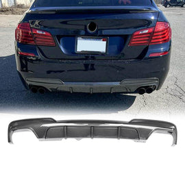 NINTE For 2011 - 2016 BMW 5 - Series F10 M Sport 550i 535i M Sport MP Style Rear Diffuser - NINTE