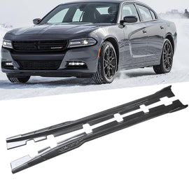 NINTE For 2015 - 2023 Dodge Charger Side Skirts Side Bottom Extension Lip Splitters Body Kits - NINTE