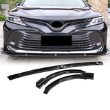 NINTE Front Bumper Lip For 2018-2024 Toyota Camry LE XLE Lower Splitter