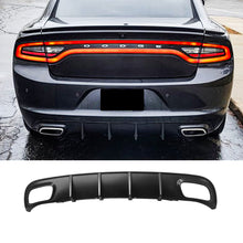 Cargar imagen en el visor de la galería, NINTE For 2015-2023 Dodge Charger SXT Rear Diffuser 2015-2018 R/T RT Fit Rectangle Tip