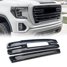 Load image into Gallery viewer, NINTE Grill Overlay for 2019-2022 GMC Sierra 1500 SLT AT4  Gloss BLack