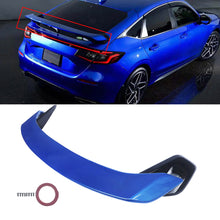 Cargar imagen en el visor de la galería, NINTE Rear Spoiler For 2022 2023 11th Gen Honda Civic Hatchback Boost Blue Pearl