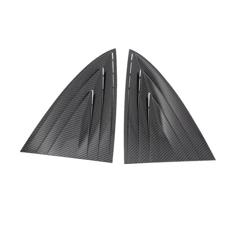 Ninte Tesla Model 3 2017-2019 2 PCS Rear Window Triangle Shutters Cover - NINTE