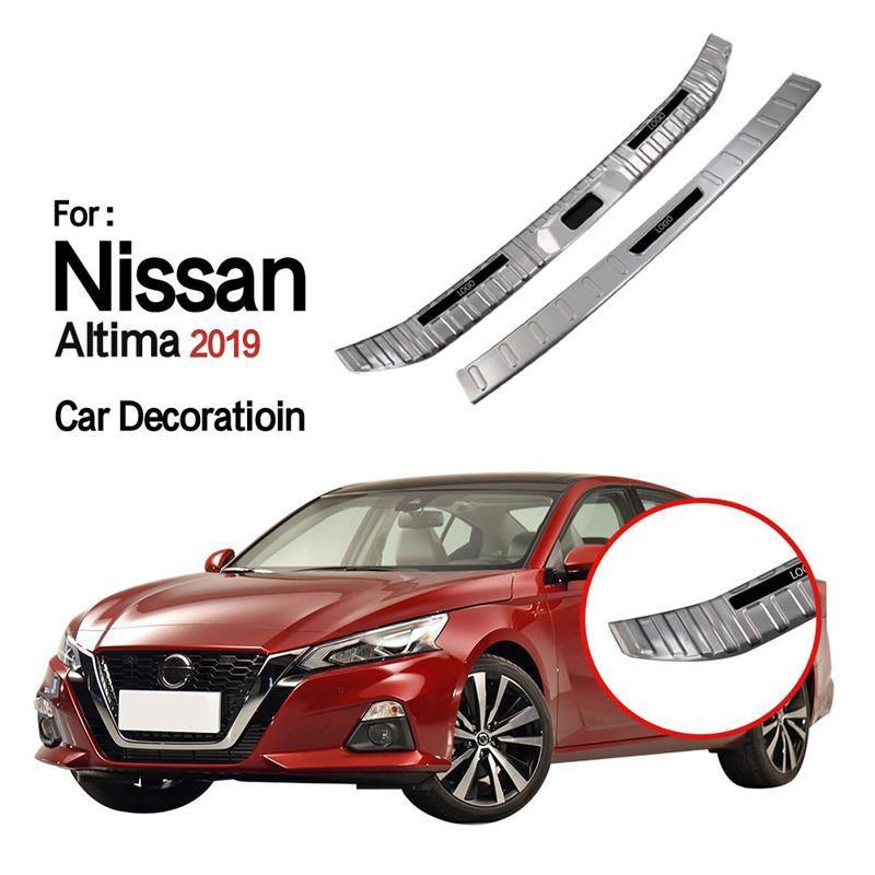 NINTE Nissan Altima 2019 Stainless Rear Bumper Guard Plate Cover - NINTE