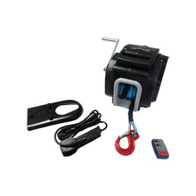 Load image into Gallery viewer, NINTE Trailer Winch, Reversible Electric Winch, for Boats up to 9500lbs. 12V DC, Power-in, Power-Out, and Freewheel Operations