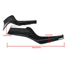 Charger l&#39;image dans la galerie, NINTE Rear Bumper Guards For 2022 2023 11th Gen Honda Civic Sedan