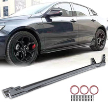 Load image into Gallery viewer, NINTE Side Skirts For 2016-2023 Chevrolet Malibu ABS Carbon Fiber Look