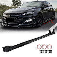 Load image into Gallery viewer, NINTE For 2016-2023 Chevrolet Malibu Side Skirts ABS Gloss Black