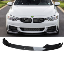 Load image into Gallery viewer, Ninte_solid_carbon_fiber_look_front_lip_for_bmw_f32_4_series_m_sport