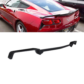 NINTE For 2014 - 2019 Chevrolet Corvette C7 Rear Spoiler High Rise Style Spoiler Roof Top Lid - NINTE