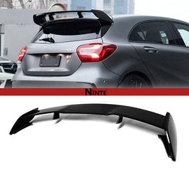 NINTE Rear Spoiler For 2013 - 2018 Mercedes - Benz A class W176 160 180 200 220 250 AMG A45 High Wing Spoiler Trunk Roof Wing - NINTE