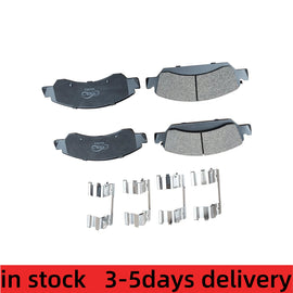 NINTE 4PCS New Front Ceramic Brake Pads Compatible with Chevrolet Tahoe GMC Sierra 1500 Yukon Escalade 4PCS - NINTE