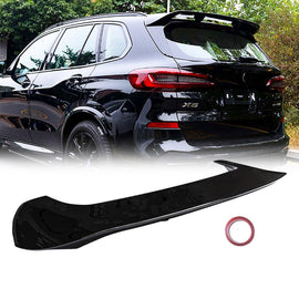 NINTE For 2019 - 2025 BMW X5 G05 Roof Spoiler Rear Trunk Wing Spoiler ABS Gloss Black - NINTE