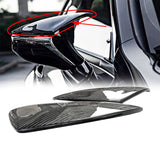 NINTE Mirror Caps Replacement For 2021 2022 2023 2024 Lexus IS 300 IS 350 IS 500 F Real Carbon Fiber M Style