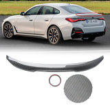 NINTE Rear Spoiler For 2022-2024 BMW 4 Series Gran Coupe G26 4-Door i4 ABS PSM Style Trunk Spoiler Wing Lid