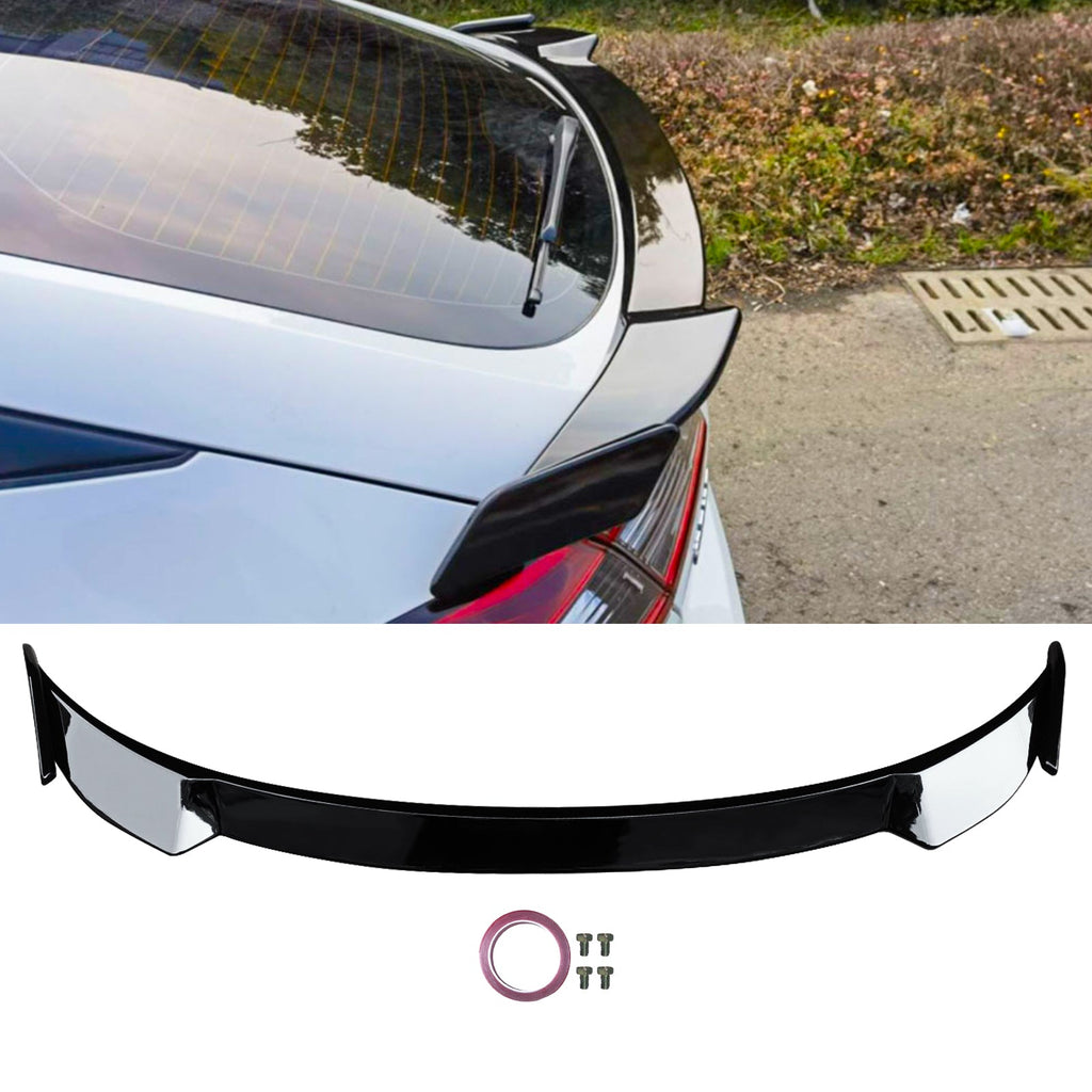 NINTE Rear Spoiler For 2022 2023 Honda Civic Hatchback Gloss Black