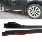 NINTE For 2018-2025 Toyota Camry Side Skirts Side Body Extension Lips Rocker Panel