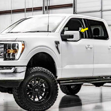 Charger l&#39;image dans la galerie, NINTE Mirror COVERS For 21-24 Ford F-150 w/o Turn Signal Hole WHITE