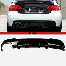 Load image into Gallery viewer, NINTE Rear Bumper Diffuser For 2007 - 2013 BMW M - Sport E92 E93 328i 335i Rear Diffuser Gloss Black ABS - NINTE