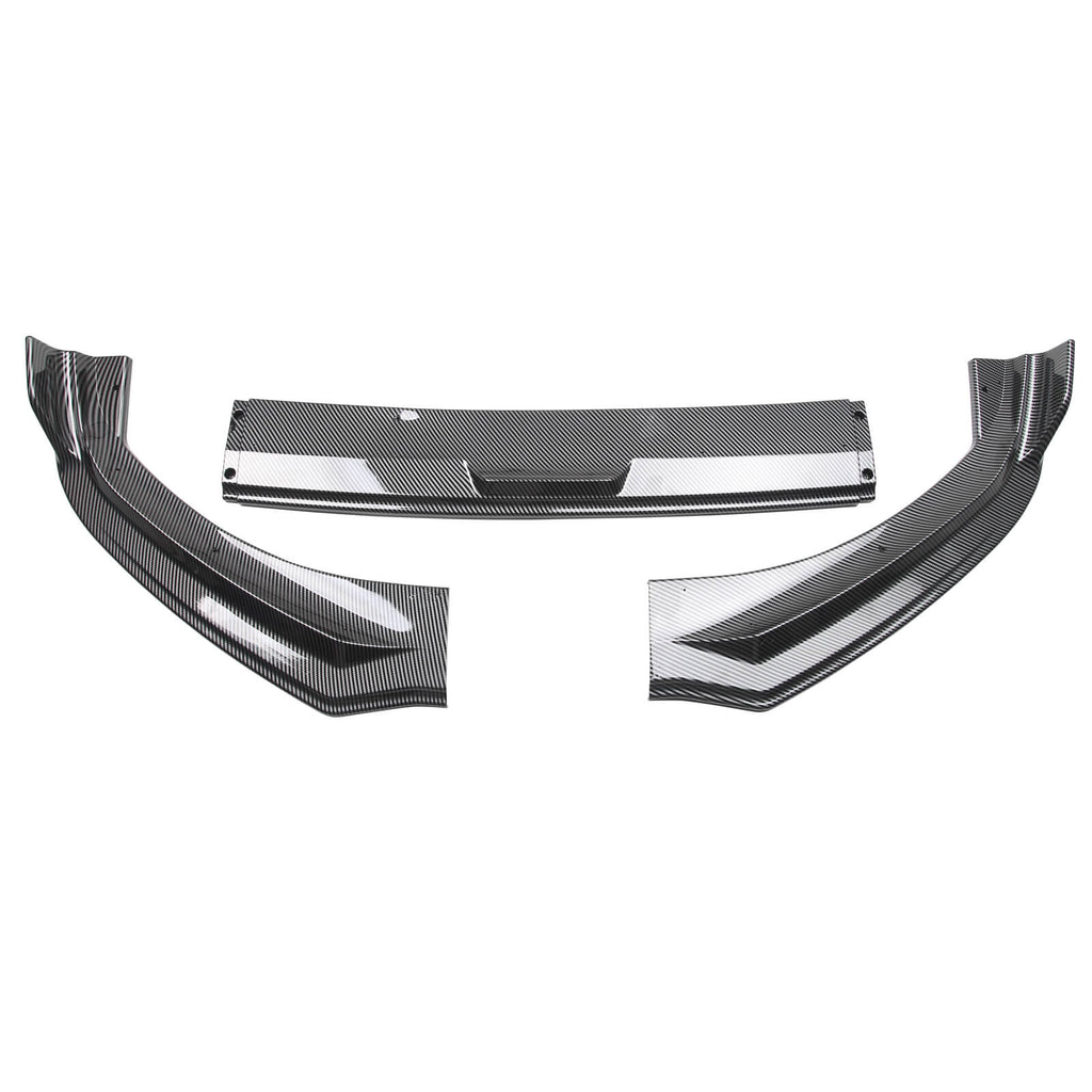 NINTE ABS Carbon Look Front Lip For 2022 Mach-E