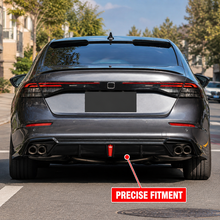 Cargar imagen en el visor de la galería, NINTE Rear Bumper Diffuser Kit Fit for Honda Accord 2023-2026 Gloss Black with LED Light