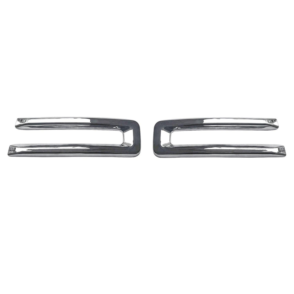 YOUNGERCAR Chrome Grille Cover For 2019-2023 Dodge RAM 2500-5500 - ABS Grill Overlay Insert (Easy Snap-On Installation)