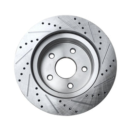 NINTE For Dodge Durango Ram 1500 Chrysler Aspen Front Drilled & Slotted Brake Rotors - NINTE