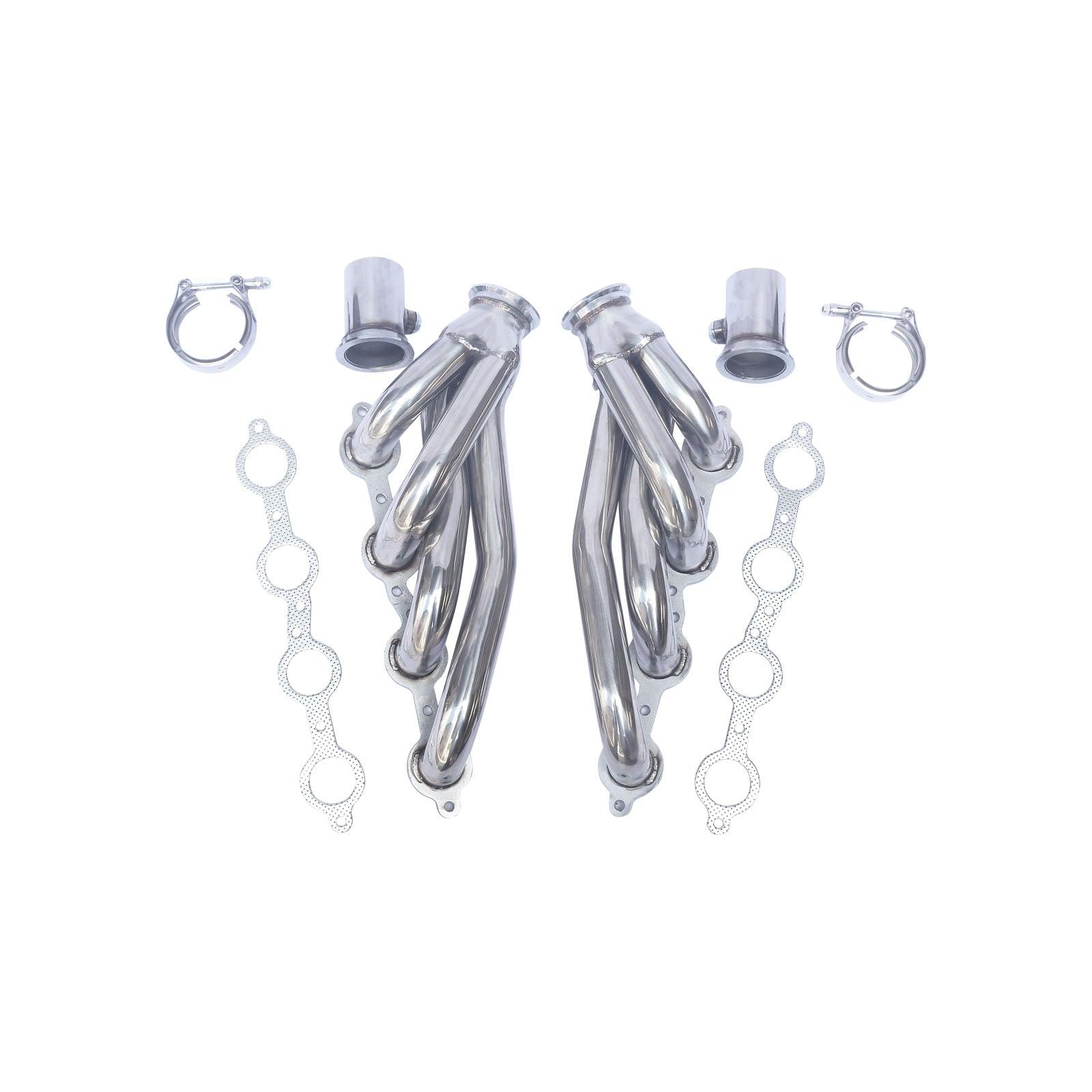 NINTE  Exhaust Header For 1977-1986 Chevrolet GMC C10 LS1 LS2 LS3 LS6 LS7 Turbo Truck Headers Conversion Swap Kit