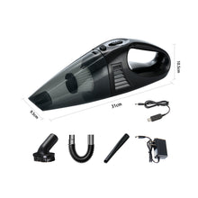 画像をギャラリービューアに読み込む, NINTE Wireless Cordless Car Vacuum Portable Mini Handheld Rechargeable 60w Black