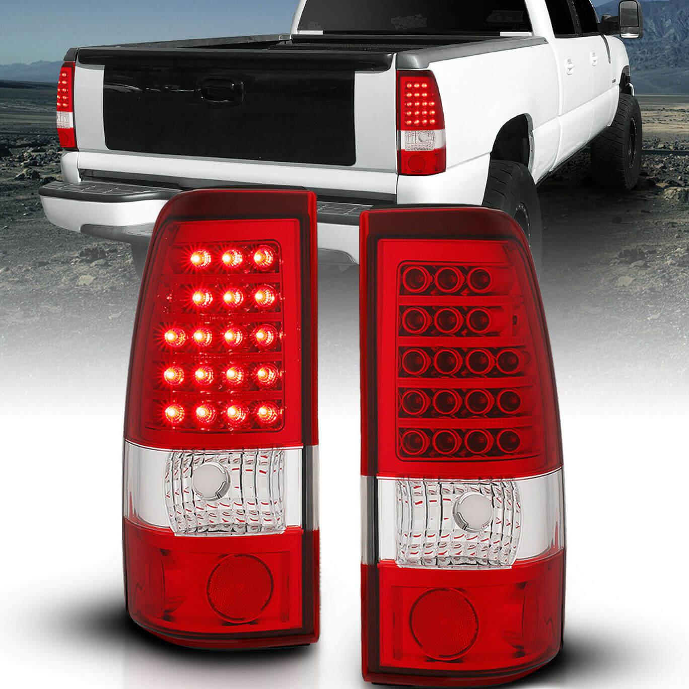 NINTE Taillight For 1999-2002 Chevy Silverado 1999-2006 GMC Sierra 1500