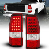 NINTE Taillight For 1999-2002 Chevy Silverado 1999-2006 GMC Sierra 1500 2500 3500 LED Tail Lights