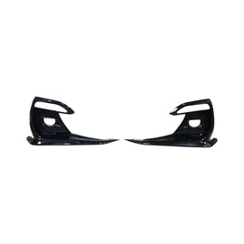 NINTE For 2018 - 2023 Infiniti Q50 Sport Front Left and Right Bumper Fog Light Cover Grill Bezel 2PCs - NINTE