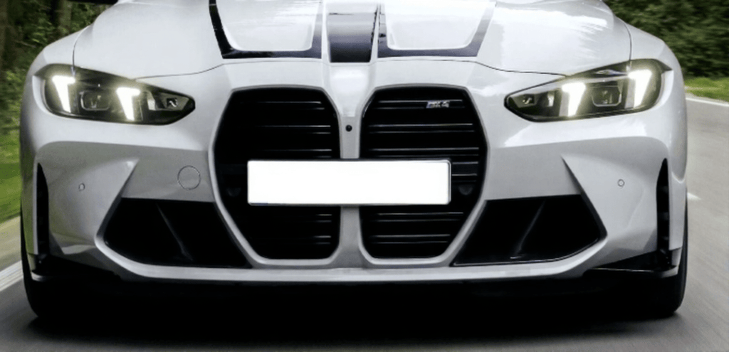 NINT Front Air Duct Vent For 2021 - 2025 BMW G80 G82 M3 M4 Gloss Black - NINTE