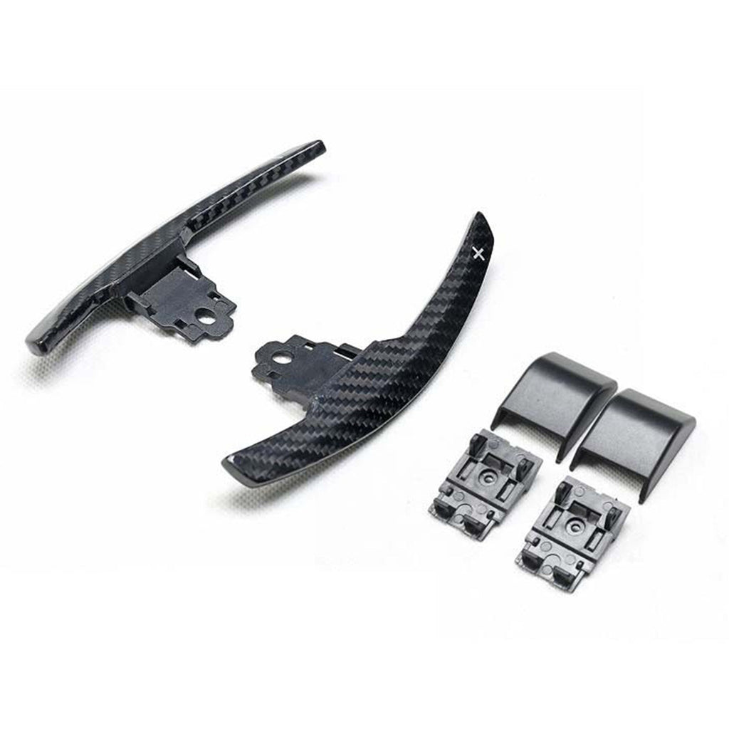 NINTE Steering Wheel Shift Paddles For BMW M3 M4 F30 F32 F80 F82 Carbon Fiber Paddle Replacement - NINTE