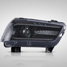 Load image into Gallery viewer, NINTE LED DRL Projectors Headlights w/ Dual Beam Front For 2011-2014 Dodge Charger 
