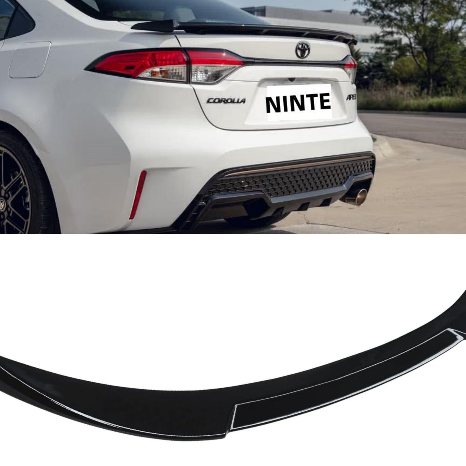 Color Keypad Rear Spoiler NINTE For 2020-2025 Toyota Corolla E210 L/LE/SE/XSE Rear Spoiler Trunk ...