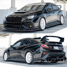 Load image into Gallery viewer, NINTE For 2022-2025 Subaru WRX Paint Matched Fender Flares S Style Gloss Black