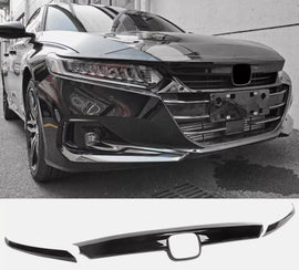 NINTE For 2021 - 2022 Honda Accord Hood Grill Cover with Eyelid Cover ABS 3 Pcs - NINTE