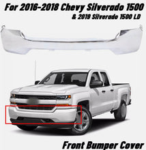 Load image into Gallery viewer, NINTE One-Piece Front Bumper Cover For 2016-2018 Chevrolet Silverado 1500 / 2019 Silverado 1500 LD Stronger and More Reliable