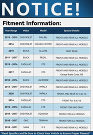 NINTE Front or Rear Wheel Bearing and Hubs for Chevy Malibu Equinox Impala GMC Terrain - NINTE