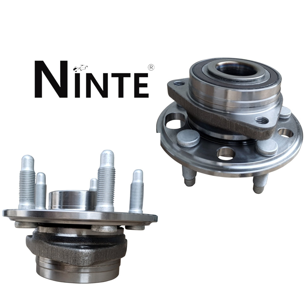 NINTE Front or Rear Wheel Bearing and Hubs for Chevy Malibu Equinox Impala GMC Terrain