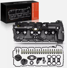 NINTE For BMW E90 E91 F25 E83 328i X3 Valve Cover with Gasket & Bolts & Cap 11127552281 - NINTE