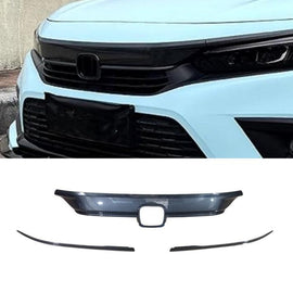 NINTE For 2022 - 2025 Honda Civic 11th Gen Front Hood Bonnet Cover Trim - NINTE